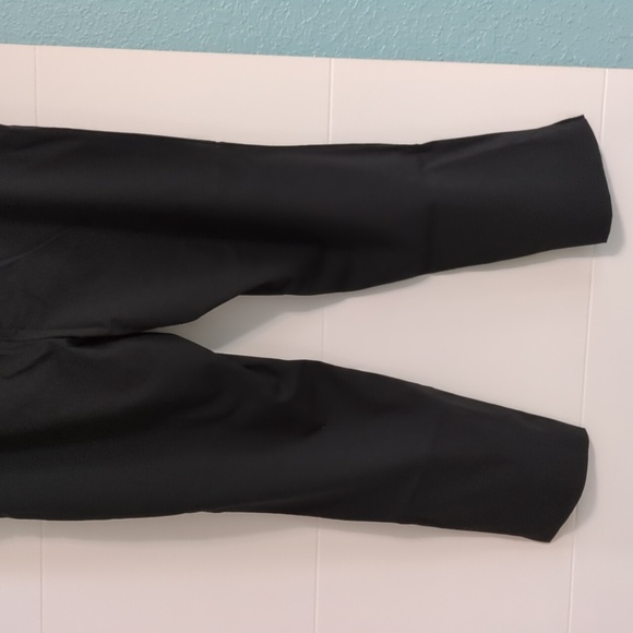 Lafayette 148 New York Stanton Black Ankle Wool Lightweight Pants Sz 14 - Picture 8 of 9